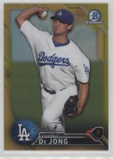 2016 Bowman Draft Chrome Top Prospects Gold Refractor 41/50 Chase De Jong fm0