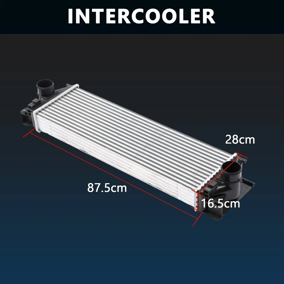 1x Intercooler carga enfriador de aire 9065010201 para Mercedes-Benz Sprinter 2500 3500 Foto 3 de 4