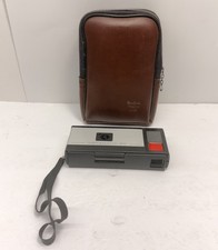 Vintage 1970s KODAK Pocket Instamatic 20 Camera with Leather Bag Clip