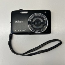 Nikon Coolpix S3100 DIGITAL CAMERA Black lens Error issue Nice Shape 