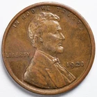 1920-P Lincoln Wheat Penny Uncirculated Brown BU BN