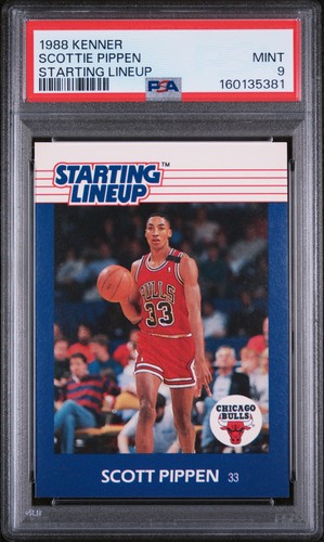Scottie Pippen 1988 Kenner Starting LineUp card