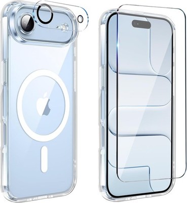 iPhone Air Case Clear Magnetic MagSafe Shockproof Protect Cover Crystal HD NEW +