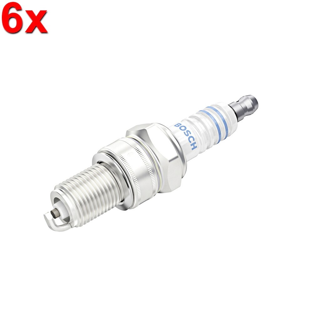 BOSCH 6x Spark Plugs For ALFA ROMEO AUDI AUSTIN AUTOBIANCHI BMW 59-19 0242235909