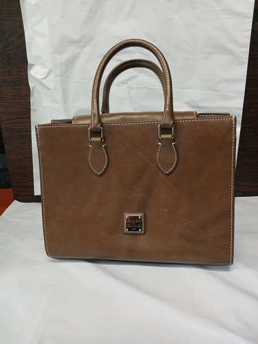 Dooney & Bourke Preowned Belmar Janine Satchel Brown Janine Purse With Shoulder