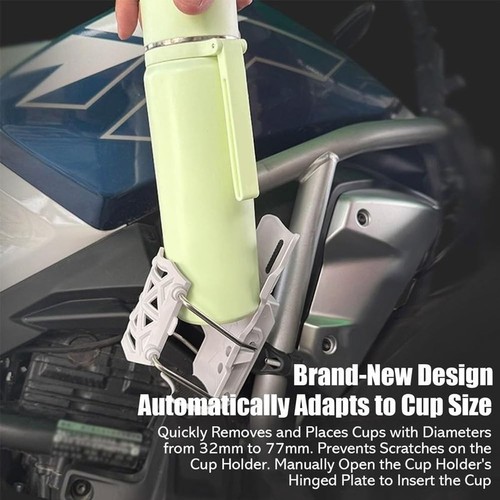Adaptive Cycling Bottle Holder, Automatic Clamping Mechanism - Bild 2 von 12