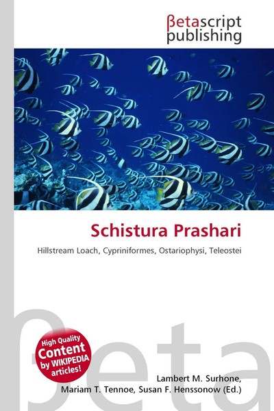 Lambert M. Surhone (U. A.) | Schistura Prashari | Taschenbuch | Englisch (2026)-image