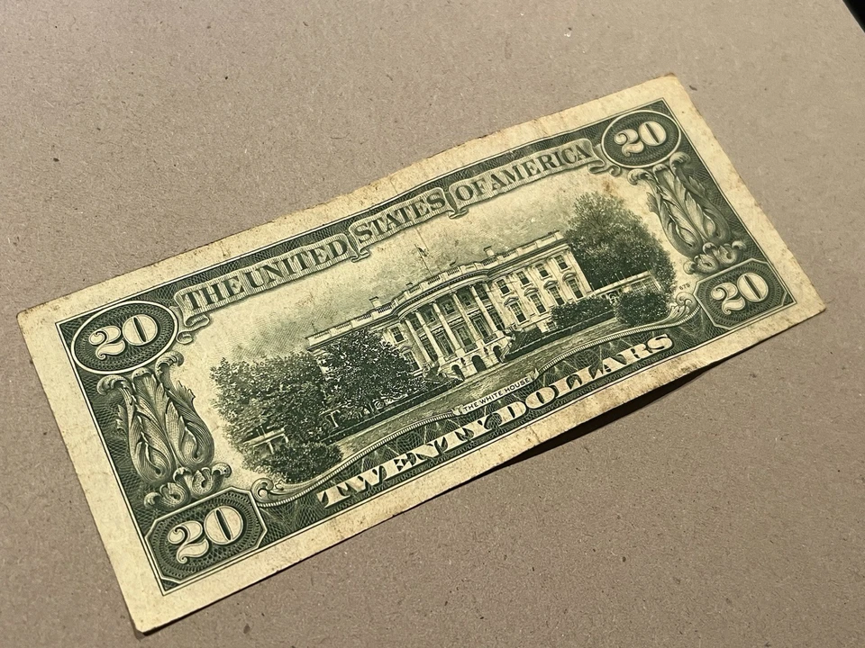 FR. 2054-F $20 FRN Federal Reserve Note 1934-D Atlanta, GA RARE - Image 4 of 4