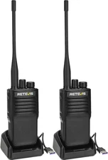 P2 IP68 Waterproof 2 Way Radio Long Range, GMRS Rechargeable Two Way Radio Long 