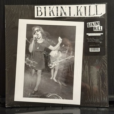 BIKINI KILL MISPRESS Plays B Both Sides 2022 30th Pink Vinyl BK002 Riot Grrrl EX