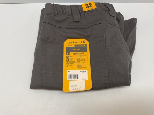 Carhartt Arbeitsshorts grau Force Relaxed Fit leicht BS6280-M Gr: 32 Neu mit Etikett!