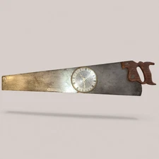 VTG DISSTON HAND SAW Repurposed Woodworking Tool Collector Shop Garage Decor