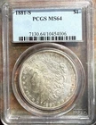 1881-S  PCGS  MS64  MORGAN DOLLAR