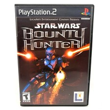 PS2 Star Wars Bounty Hunter (Sony PlayStation 2) OEM Case *Read Description*