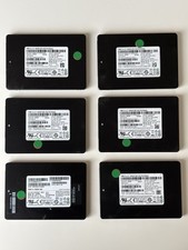 6x Samsung 256GB SSD 2.5? SATA 6Gb/s PM871b Solid State Drives Job Lot Bundle