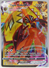 2021 Pokemon Sword and Shield Battle Styles - Rare Holo 51/163 - TAPU KOKO VMAX