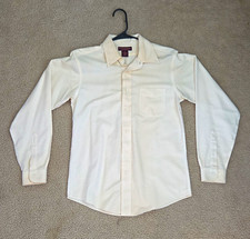 Brooks Brothers Non-Iron Supima Cotton White Dress Shirt 16 32/33