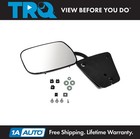 TRQ Mirror Manual Black LH Left Driver or RH Right Passenger Side for Chevy GMC