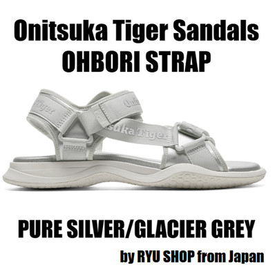 Onitsuka Tiger Sandals OHBORI STRAP 1183B305.021 PURE SILVER / GLACIER GREY
