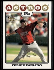 Felipe Paulino *ROOKIE CARD* (RC) 2008 Topps #601. rookie card picture