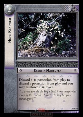 LOTR TCG Hope Renewed 13U70 Bloodlines