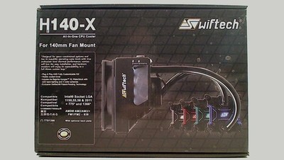 Swiftech H140-X AIO CPU Cooler w/ Apogee XL Waterblock - Intel & AMD Compatible