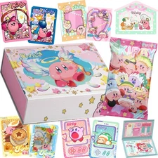 Kirby Anime Collection Trading Card CCG Cute Card 13 Pack Booster Box New Sealed