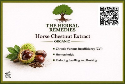 Rosskastanienextrakt (Aesculus hippocastanum) traditionelle botanische Unterstützung