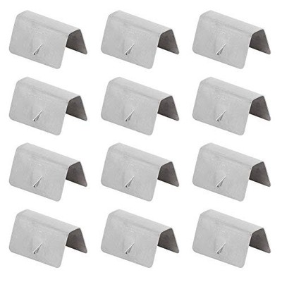 12pcs Stainless Steel Car Deflector Mounting Clips, Compatible with HEKO G3