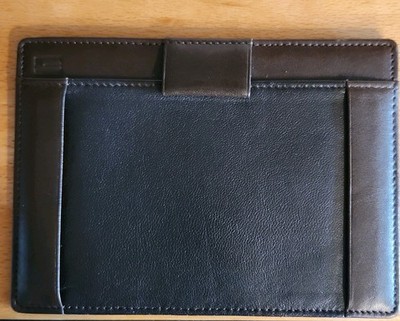 Vintage Hartmann Leather Note Pad Mini Folio Card Holder Wallet
