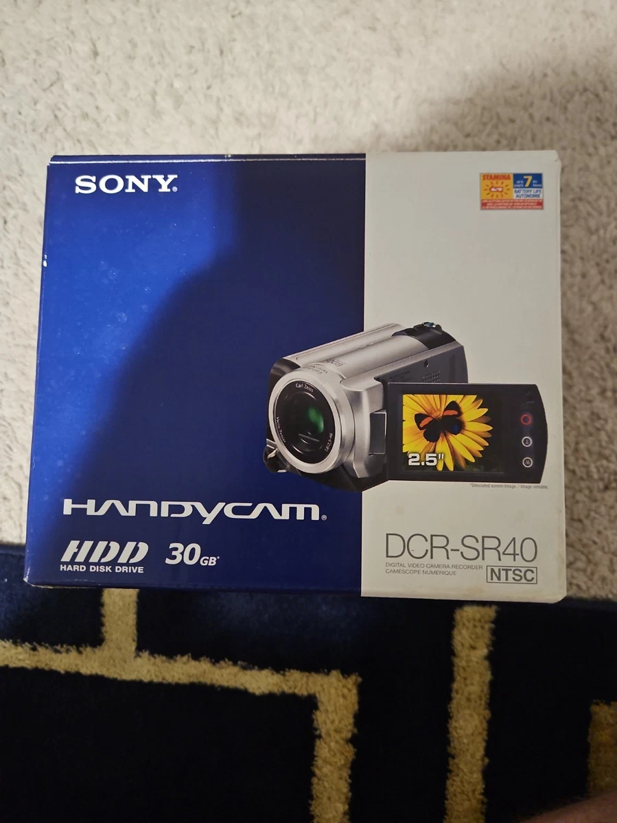 Sony Handycam Hard Disk Drive (HDD) 800x Digital Zoom Camcorders