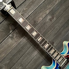 D'Angelico, LTDEditionPremier DC XT Semi-hollow body Stunning WoodGrain BlueBurst