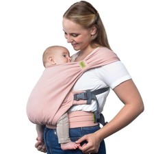Newborn to Toddler Baby Carrier 0-35 lbs Breathable Adjustable Hybrid Bloom