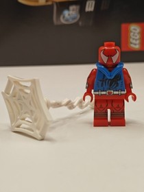 NEW Marvel Scarlet Spider w/ Hoodie Minifigure Spider-Man Web Warriors Battle