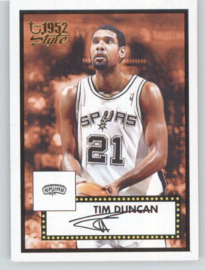 2005-06 Topps 1952 Style #29 Tim Duncan