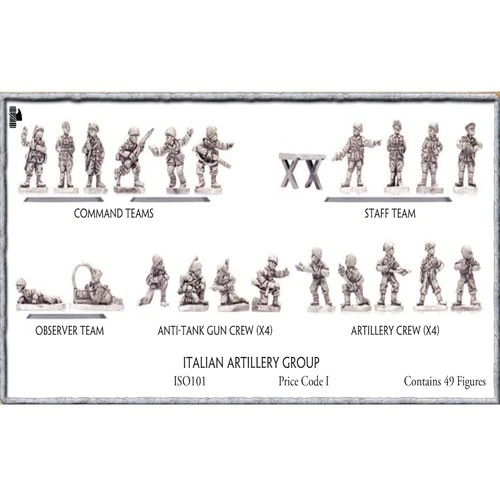 Flames of War: Mid War: Italian: Artillery Group (ISO101)