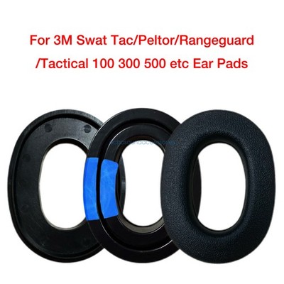 Replacement Ear Pads for 3M Swat Tac/Peltor/Rangeguard/Tactical 100 300 500 etc