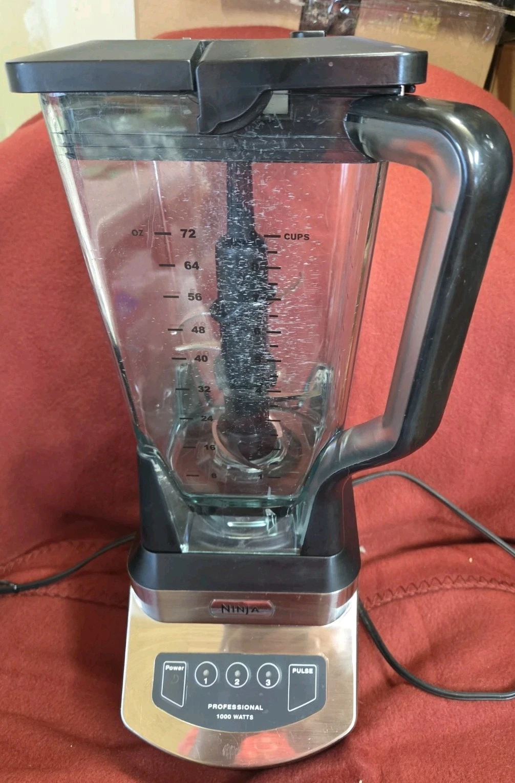 Ninja Professional 1000 Watts Blender NJ600 72oz - Silver/Black- Tested, Working
Opens in a new wind