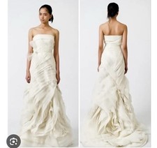 Vera Wang Luxe Erica Wedding Dress Size 2