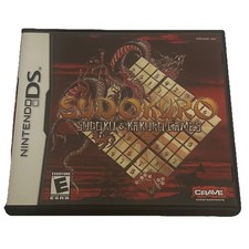 Sudokuro (Nintendo DS, 2007) Nintendo DS Video Games Puzzle Math Games DS Lite