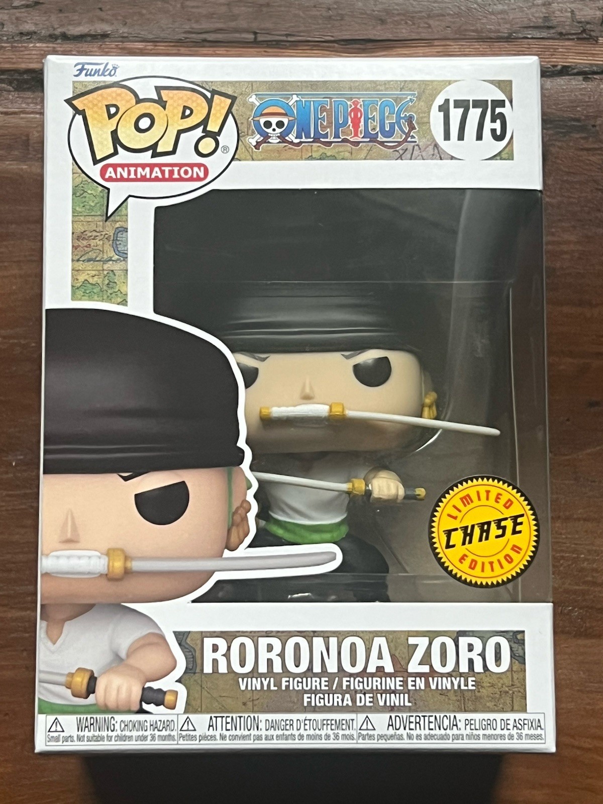 Funko Pop Roronoa Zoro 1775 Chase le cadeau idéal pour fan de One Piece