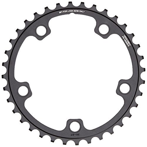 Ensemble plateaux vélo route Praxis Buzz Black 110mm - 10/11/12 vitesses
