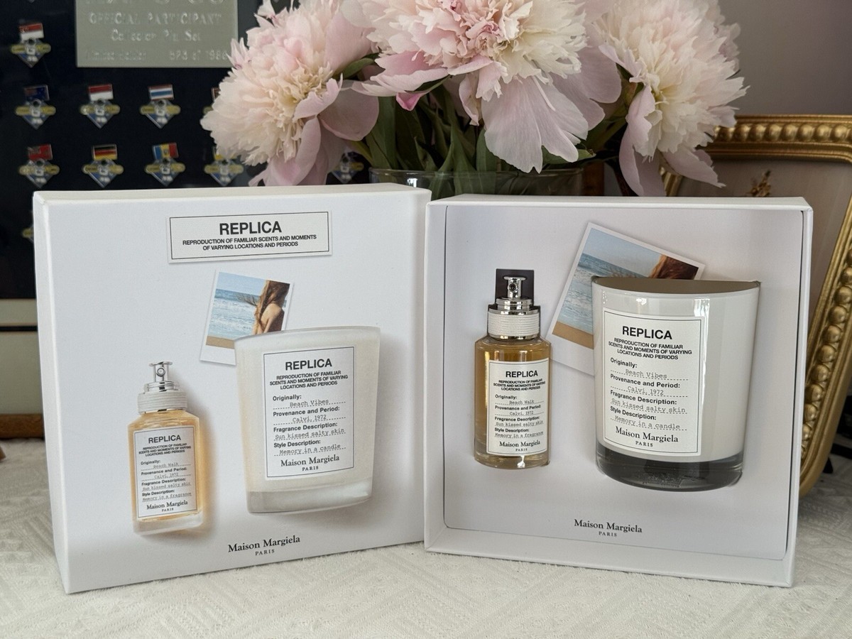 Maison Margiela'REPLICA' Beach Walk Perfume & Candle Set | eBay