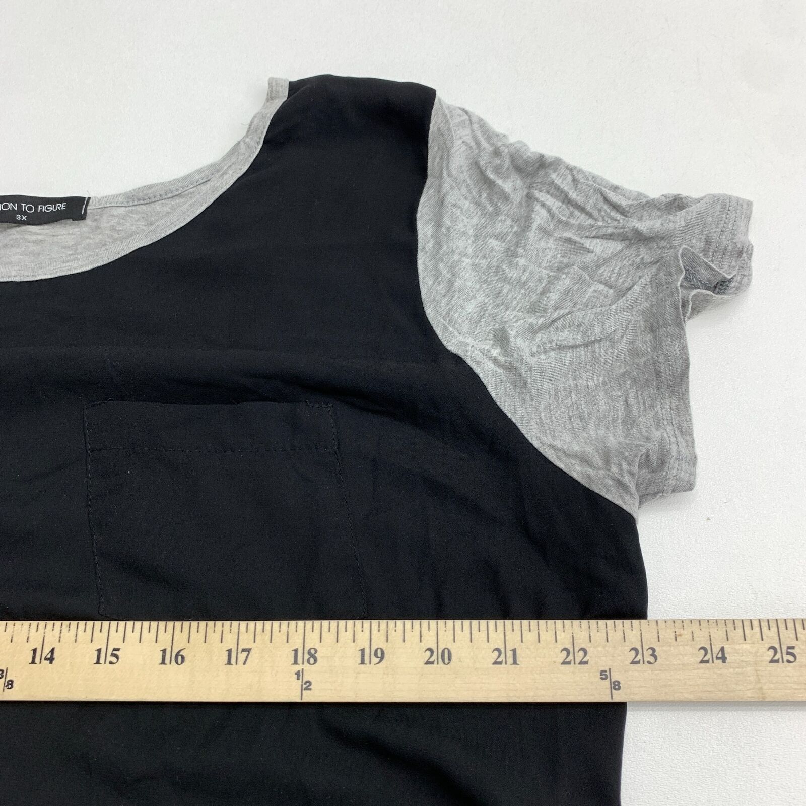 Fashion To Figure Tunic Tee T-Shirt Women's 3X Bl… - image 8
