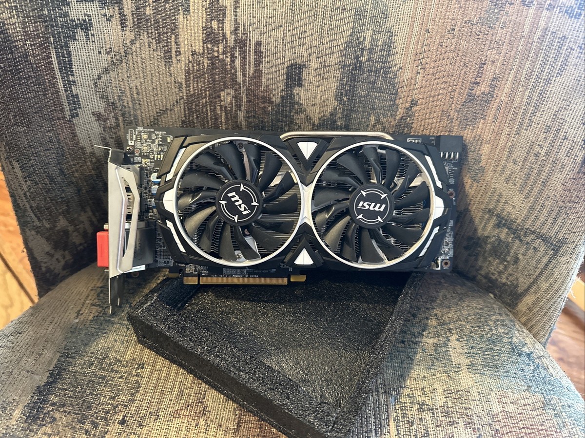 MSI Radeon RX 580 Armor 8G OC Comparaison de benchmark et de GPU
