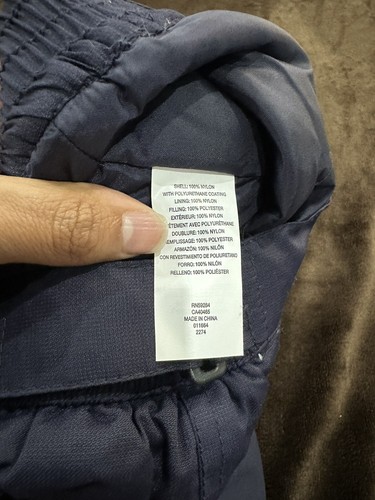 Children’s place unisex kids snow insulated pants size 6x/7 dark blue - Picture 10 of 10