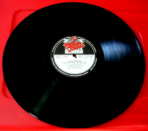 Buddy Reed And The Rip It Ups Tough Enough LP UK ORIG 1990 Red Lightnin VINYL - Imagen 4 de 8
