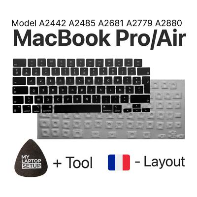 Ersatztaste für MacBook Pro/Air 14 16 2021-2023 A2442 A2485 A2681 A2779 A2780 FR