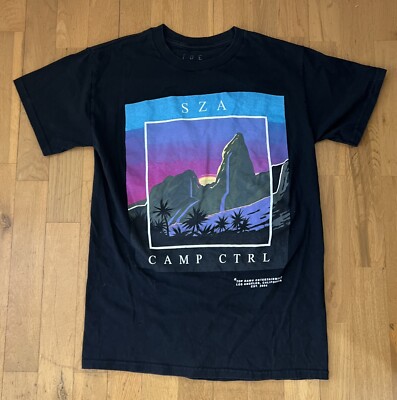 2018 SZA Shirt S - CAMP CTRL SOS luther (w/ Kendrick Lamar) Top Dawg Ent.  