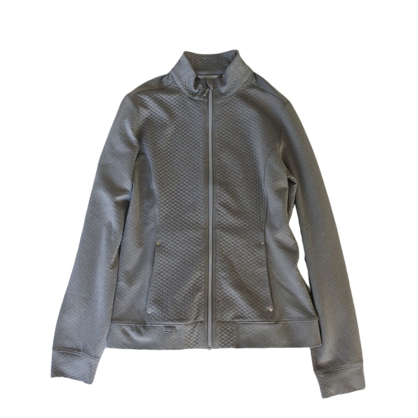 Lady Hagen Golf Wear Long Sleeve Zip Up Jacket Gray W… Gem